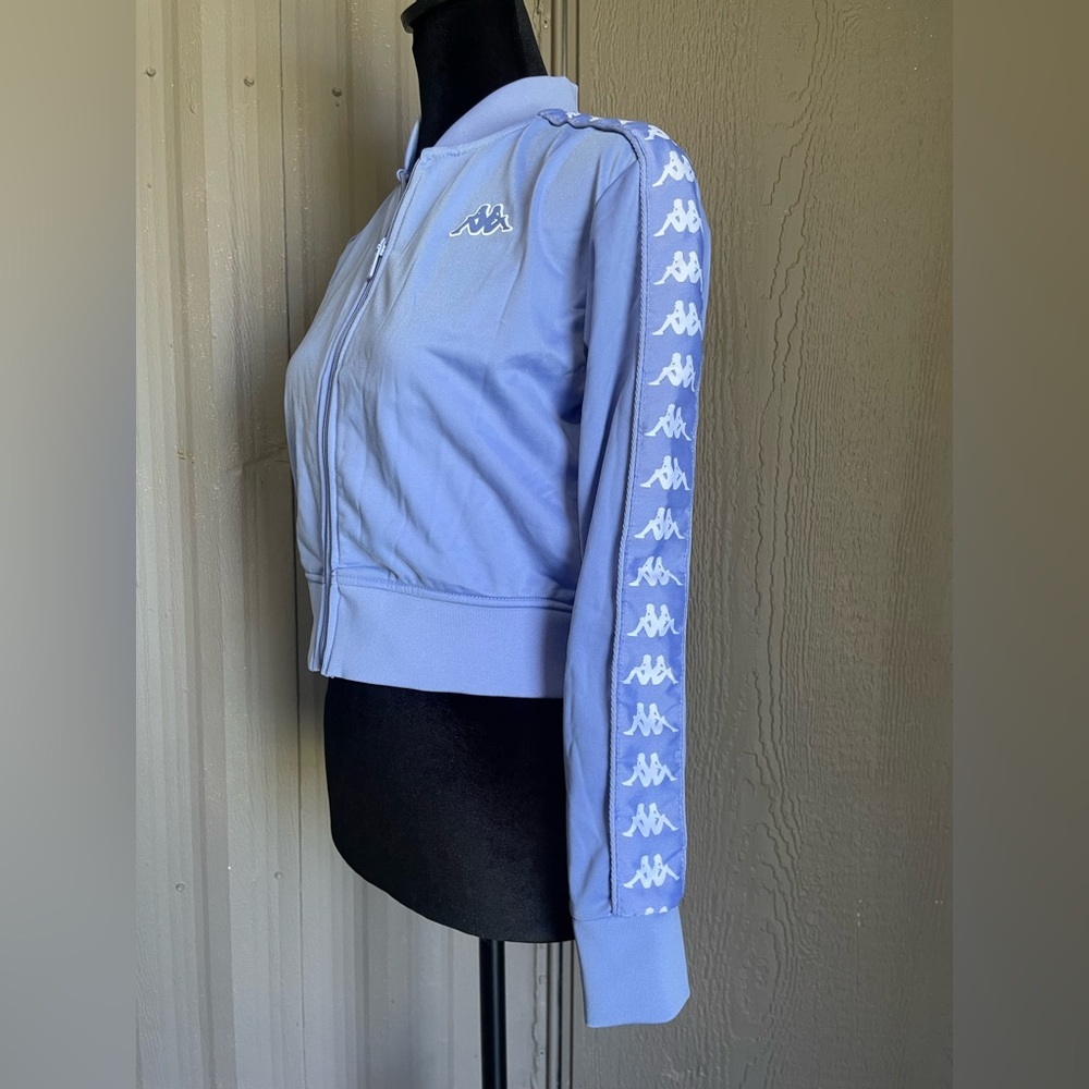 Kappa Banda Ponce Crop Track Jacket periwinkle XS - Picture 3 of 14